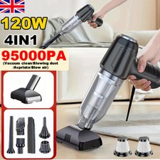 Powerful Car Vacuum Cleaner Wet/Dry Cordless Strong Suction Handheld Cleaning UK