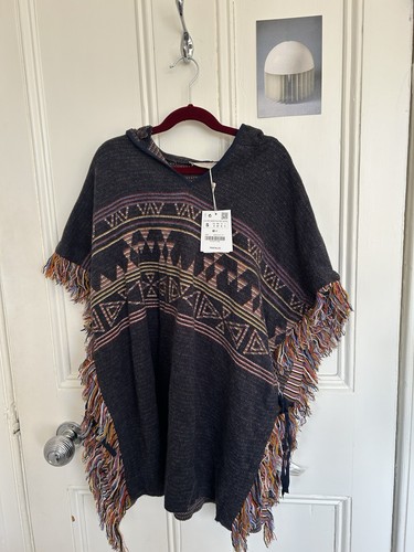 Zara poncho brand new - brand,