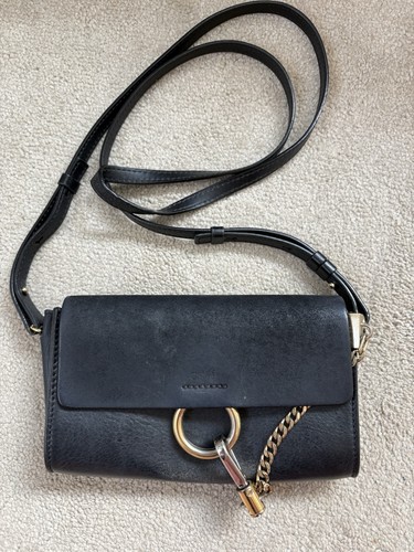 Chloé mini faye suede - faye, &