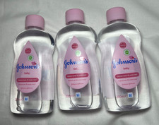 Johnson’s Baby Oil 300ml – 3-Pack – Gentle Moisturizer for Soft, Healthy Skin
