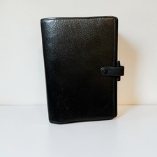 Filofax Finsbury Black Leather
