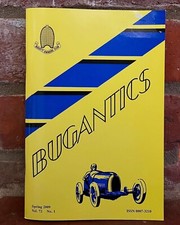 “BUGANTICS” Bugatti Owners Club Spring 2009 Booklet Petrol Oil Vintage Garage