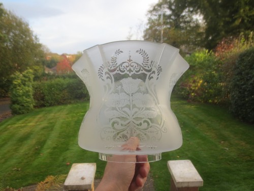 Superb antique acid etched - acid,