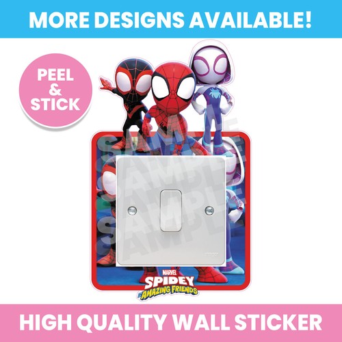 Spiderman light switch - spiderman,