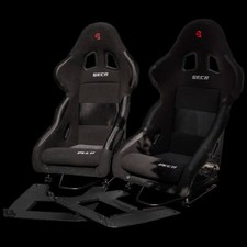 Mazda MX5 Mk3 NC Black SECA Bucket Seats Package, w. Direct Fit Subframes