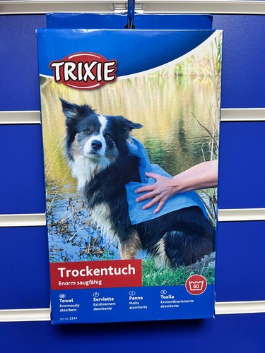 Dog drying towel blue - blue, x