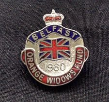 Vintage "Belfast Orange Widows