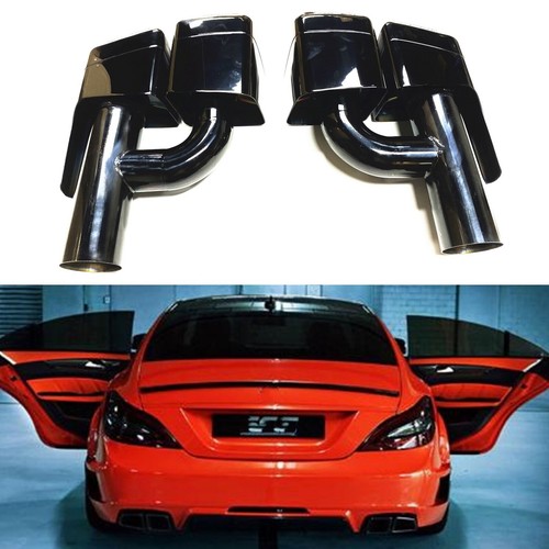 Rear exhaust muffler pipe tips - exhaust,