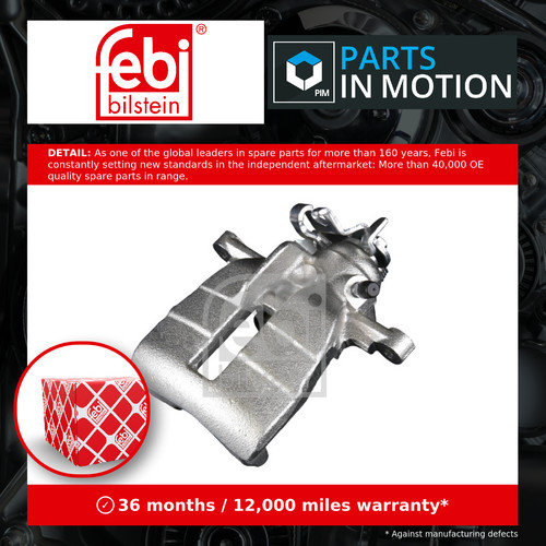 Brake caliper rear right - rear,