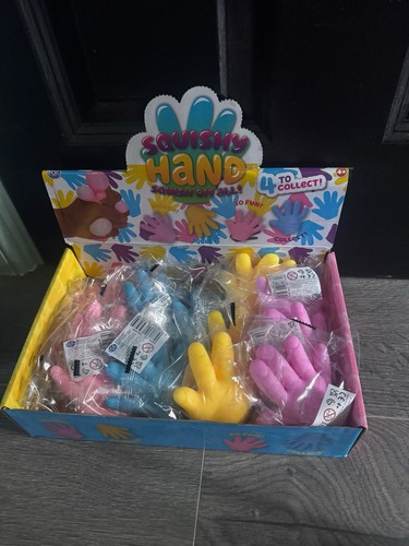 Squishy hand sticky - hand,