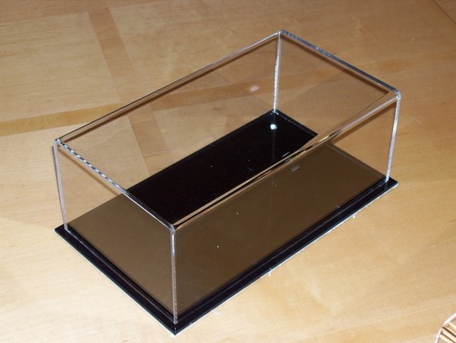 Acrylic perspex display case - acrylic,