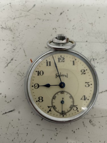 Federal pocket watch - federal, wind