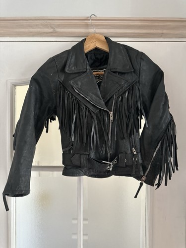 Vintage kids black genuine - vintage,