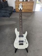 Schecter Demon-8 Vintage White