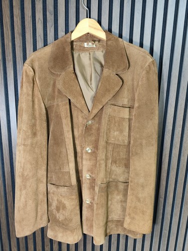 Vintage suede jacket - suede,