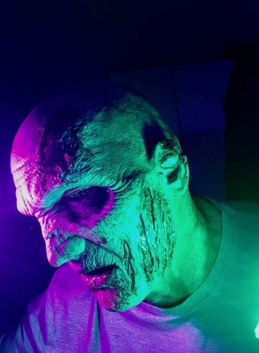 Silicone mask ruptured - mask,