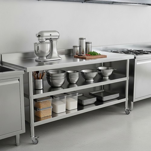 90cm stainless steel kitchen - stainless,