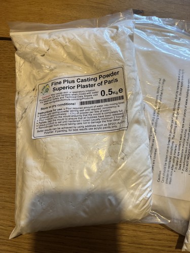 Fine casting plaster - plaster, of