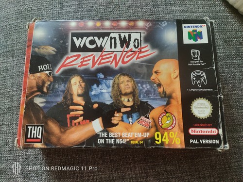 N64 wcw nwo revenge pal - n64,
