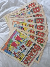 Beano Comics Lot Of 8 1989 To