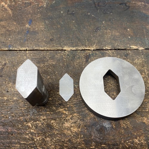 Fly press punch die diamond - die,