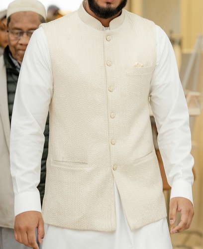 Khans sherwani waistcoat - sherwani,
