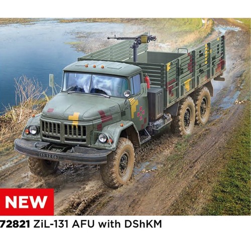 Icm 72821 zil 131 - 72821, w/dshkm
