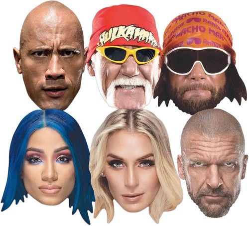 Wrestling wwe fun - face, masks