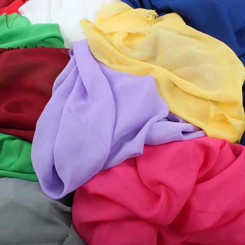 Premium plain chiffon soft - plain,