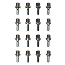 16 x Flat seat wheel bolts fit Genuine Peugeot 106 205 306 alloys early Style