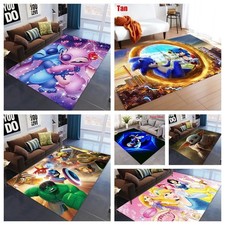 3D Cartoon Floor Anti-Slip Floor Mat Door Rugs Area Carpet Bedroom Living Room