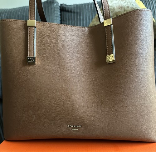 Dune london tan brown tote - london,
