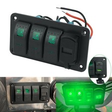 3 Gang Rocker Toggle Switch