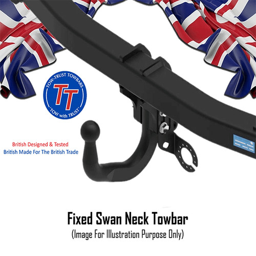 Tow trust fixed swan neck - tow-trust,