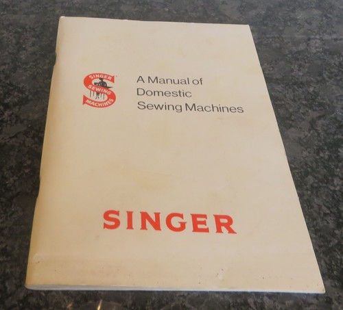 Vintage singer manual of - vintage,