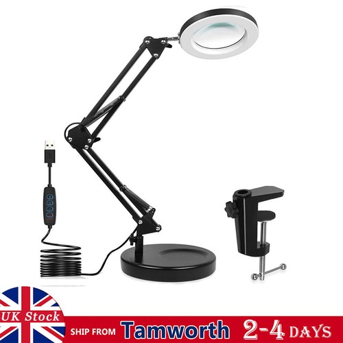 10x magnifier glass - magnifier, led