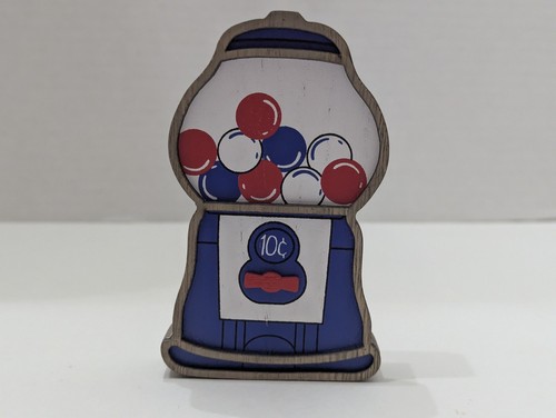 4th july gum ball machine - 4th, of