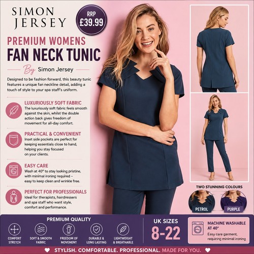 Ladies beauty salon tunic - beauty,