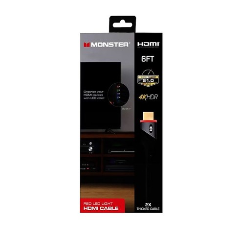 Monster hdr high - 4k, 6'