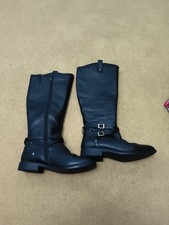 Faith  Black Leather Boots