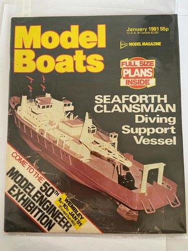 Model boats january 1981 - boats,