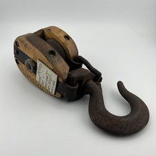 Antique Maritime Wood Iron