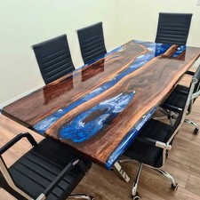 Handmade Blue Epoxy River