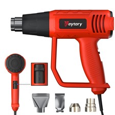 2000W Heat Gun - Temperature Control 300℃ / 600℃- 4 Nozzles