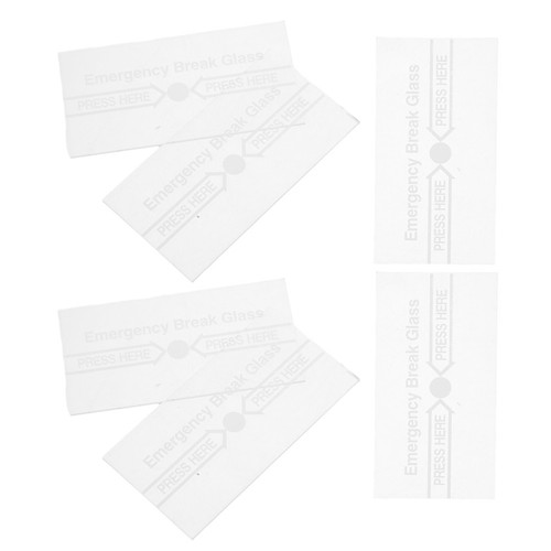 6pcs emergency break glass - emergency,