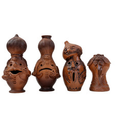 Grotesque Folk Art Pottery