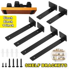 2/4/6x Shelf Brackets Heavy Duty Industrial Scaffold Board Shelf Wall Bracket