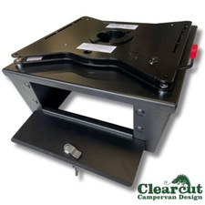 Passenger VW T5/T6 Seat Base with Built in Safe & Lock with RIB Swivel Base