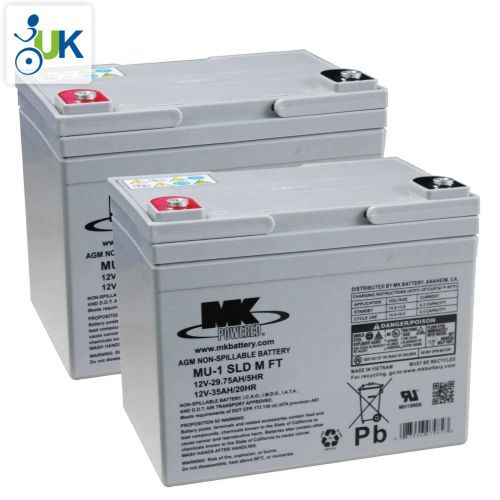 Pair mk power - 12v, 34ah