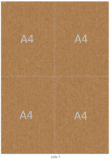 Modelling London Brick Paper - Stock Railway Model 00 Scale 170gm Card 4 x A4